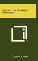 Alteration Of Men's Clothing