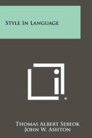 Style in Language