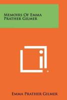 Memoirs of Emma Prather Gilmer