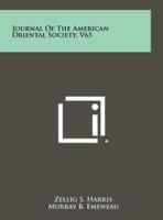 Journal of the American Oriental Society, V65