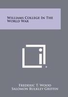 Williams College in the World War
