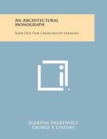 An Architectural Monograph