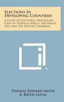 Elections in Developing Countries