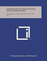 Generation of Permutations and Combinations