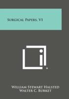 Surgical Papers, V1