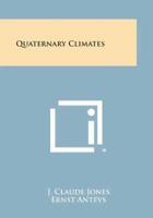 Quaternary Climates