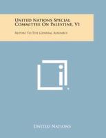 United Nations Special Committee on Palestine, V1