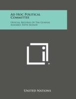 Ad Hoc Political Committee
