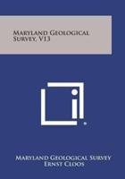 Maryland Geological Survey, V13