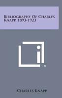 Bibliography of Charles Knapp, 1893-1923