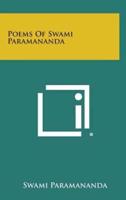 Poems of Swami Paramananda