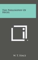 The Philosophy of Hegel