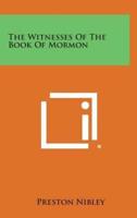 The Witnesses of the Book of Mormon