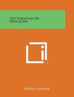 The Essentials of Education