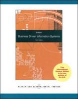 BUSINESS DRIVEN INFORMATION SYSTEMS