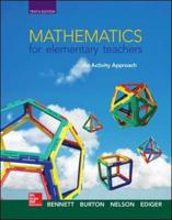 Mathematics for Elementary Teachers: An Activity Approach