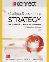 Connect 1 Semester Access Card for Crafting & Executing Strategy: Concepts and Cases