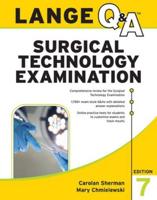 Lange Q & A. Surgical Technology Examination