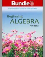 Loose Leaf Beginning Algebra With Aleks 360 18 Weeks Access Card