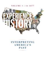 Experience History Vol 1 With Connect 1-Term Access Card