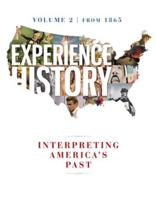 Experience History Volume 2 With Connect 1-Term Access Card