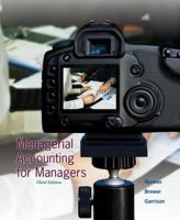 Managerial Accounting for Managers With Connect Access Card