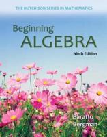 Beginning Algebra With Aleks Standalone 18 Week Access Card