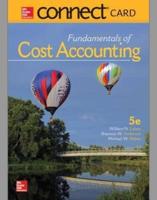 Connect 1-Semester Access Card for Fundamentals of Cost Accounting