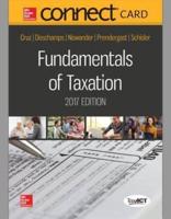 Connect Access Card for Fundamentals of Taxation 2017 Ed, 10E