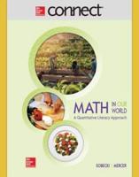 Connect Math Hosted by Aleks Access Card 52 Weeks for Quantitative Literacy