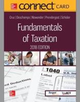 Connect Access Card for Fundamentals of Taxation 2018 Edition