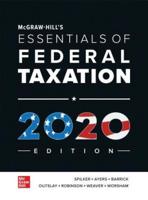 Loose Leaf for McGraw-Hill's Essentials of Federal Taxation 2020 Edition