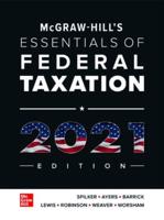 Loose Leaf for McGraw-Hill's Essentials of Federal Taxation 2021 Edition