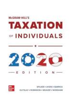 McGraw-Hill's Taxation of Individuals 2020 Edition
