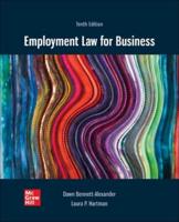 Loose Leaf for Employment Law for Business 10E