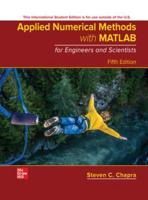 Applied Numerical Methods With MATLAB for Engineers and Scientists