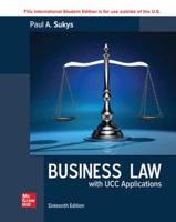 Business Law With UCC Applications ISE