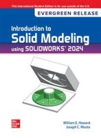 Introduction To Solid Modeling Using Solidworks 2024 ISE