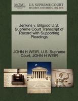Jenkins v. Bitgood U.S. Supreme Court Transcript of Record with Supporting Pleadings