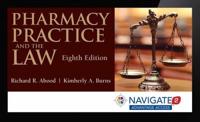 Navigate 2 Advantage Access for Pharmacy Practice and the Law