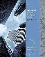 Real Estate Finance:Theory & Prictice