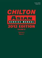 Chilton Asian Service Manual. Volume 3