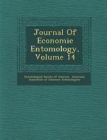 Journal of Economic Entomology, Volume 14