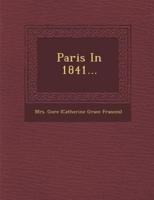 Paris in 1841...