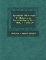 R Pertoire Universel Et Raisonn De Jurisprudence