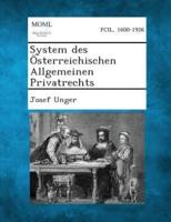 System Des Österreichischen Allgemeinen Privatrechts, Volume I