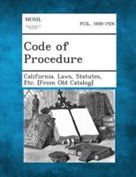 Code of Procedure