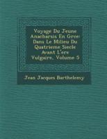 Voyage Du Jeune Anacharsis En Gr�ce