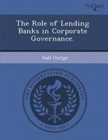 Role of Lending Banks in Corporate Governance