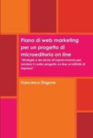 Piano Di Web Marketing Per Un Progetto Di Microeditoria on Line